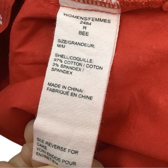 NWT Woolrich Spoil Her Printed Popover Shirt‎ for Ladies Medium Red - Picture 6 of 6